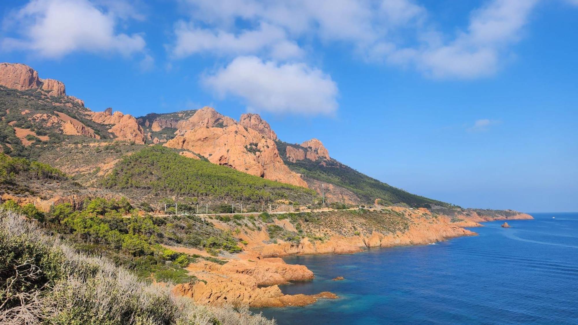 Saint-Raphael- Vue Mer Et Massif De L'Esterel Экстерьер фото